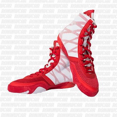 adidas Pretereo 3 Wrestling Shoes Rosso-Bianco