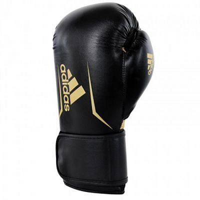 Adidas Speed 100 Boxing Gloves Schwarz-Gold