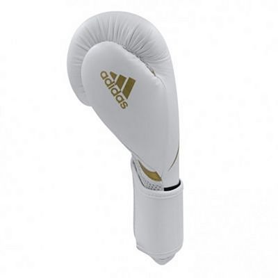 Adidas Speed 100 Boxing Gloves Bianco-Oro