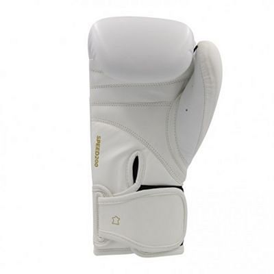 Adidas Speed 200 Boxing Gloves Blanc-Or