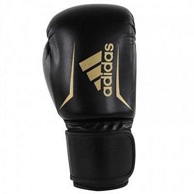 Adidas Speed 50 Boxing Gloves Negro-Oro