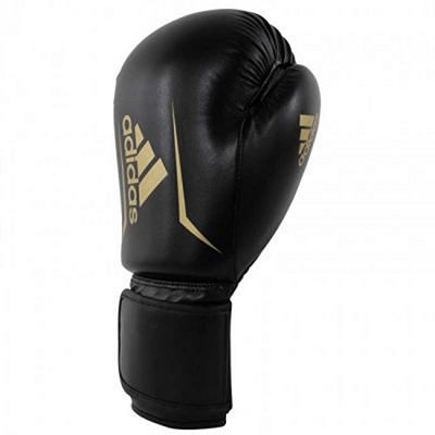 Adidas Speed 50 Boxing Gloves Preto-Dourado