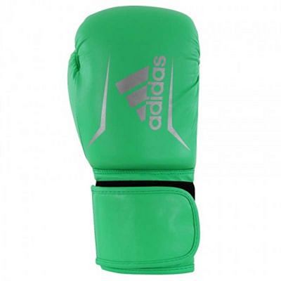 Adidas Speed 50 Boxing Gloves Verde-Argento