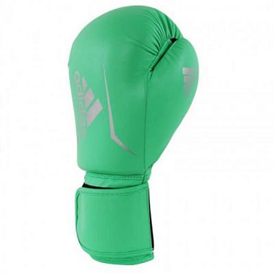Adidas Speed 50 Boxing Gloves Grün-Silber