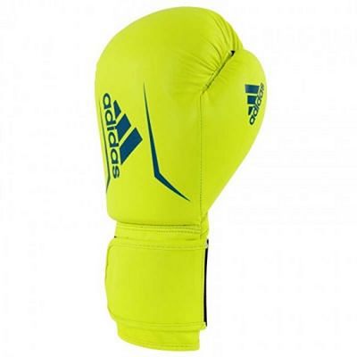 Adidas Speed 50 Boxing Gloves Amarelo-Azul