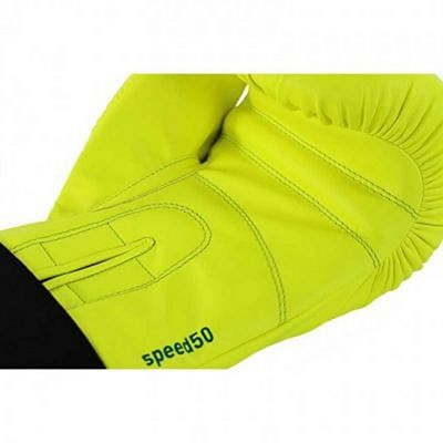 Adidas Speed 50 Boxing Gloves Amarelo-Azul