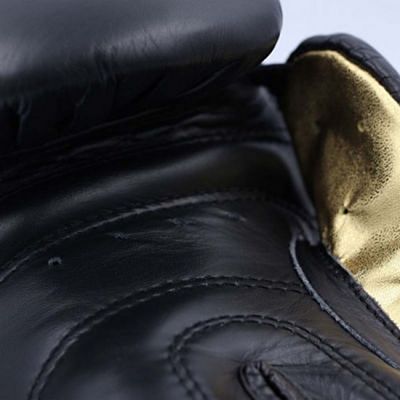 Adidas Speed Pro Boxing Gloves Preto-Dourado