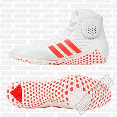 adidas Tech Fall 16 Rio Wrestling Shoes WeiB Rot