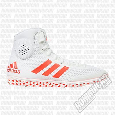 adidas Tech Fall 16 Rio Wrestling Shoes White-Red
