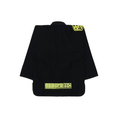 AESTHETIC Pure Legacy Kimono Black-Yellow