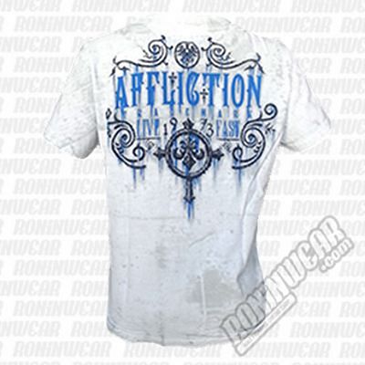 Affliction Condemned Kids Tee Blanc