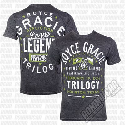 Affliction Gracie Trilogy S/S Black
