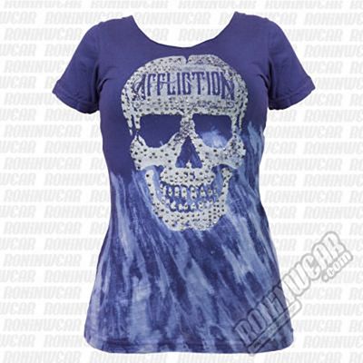 Affliction Olivia Skull Tee