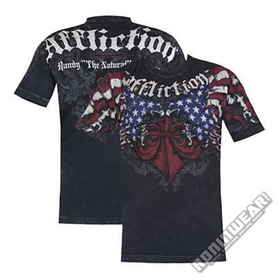 Affliction Randy Couture Patriot Noir