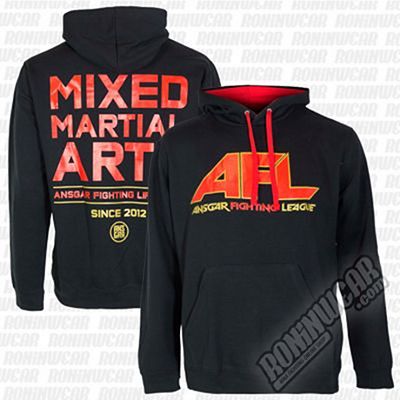 Ansgar AFL Mixed Martial Arts Hoodie Nero