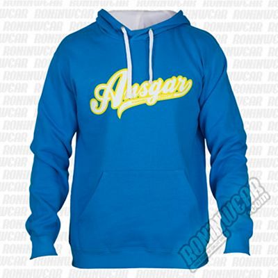 Ansgar Baseball Hoodie Blau