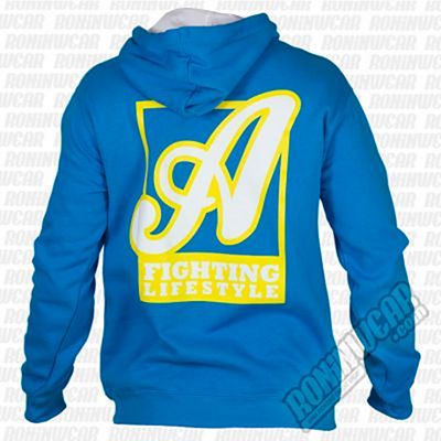 Ansgar Baseball Hoodie Bleu