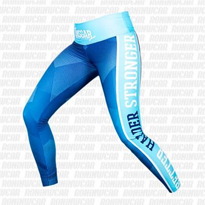 Ansgar Better Harder Stronger Leggings Celeste-Azul