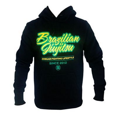 Ansgar BJJ Lifestyle Hoodie Svart