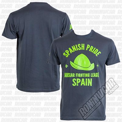 Ansgar Spanish Pride T-shirt Gris