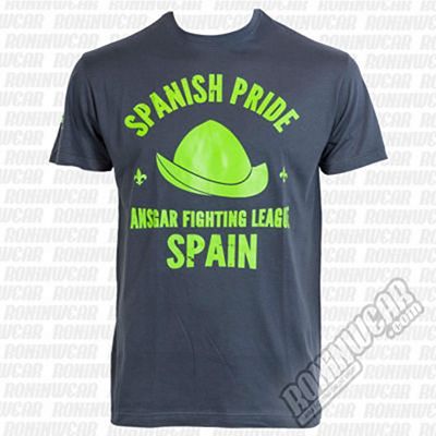 Ansgar Spanish Pride T-shirt Grigio