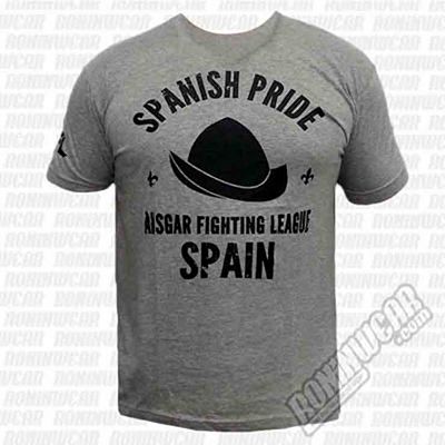 Ansgar Spanish Pride T-shirt Gris