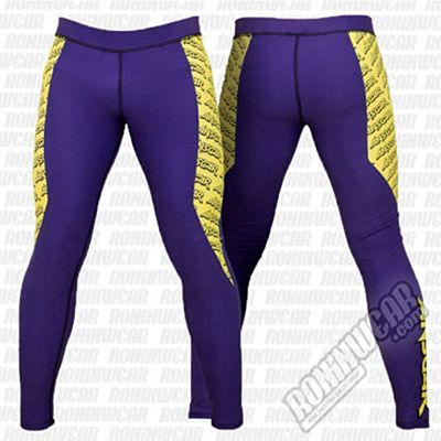 Ansgar Spats Purple-Yellow