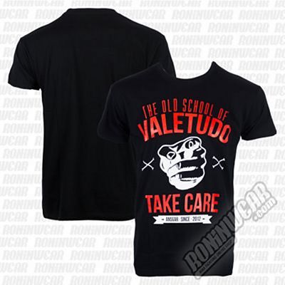 Ansgar T-shirt Old School Valetudo Fekete-Piros