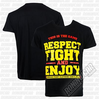 Ansgar T-shirt Respect Fight Noir