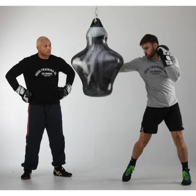 Aqua Bag Bruiser 68 Kg Negro-Plata
