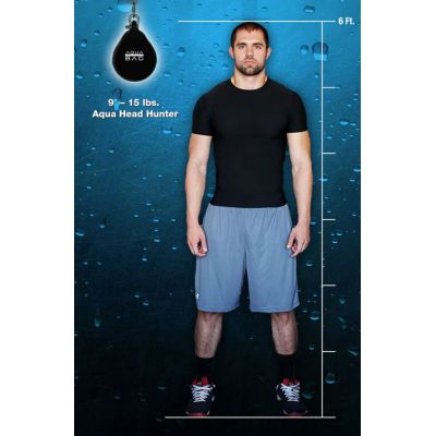 Aqua Bag Headhunter 7 Kg Training Bag Schwarz
