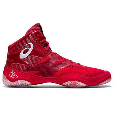 ASICS JB ELITE IV Wrestling Shoes Vermelho