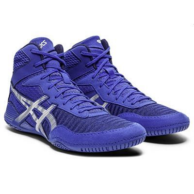 ASICS Mat Control 2 Wrestling Shoes Blau