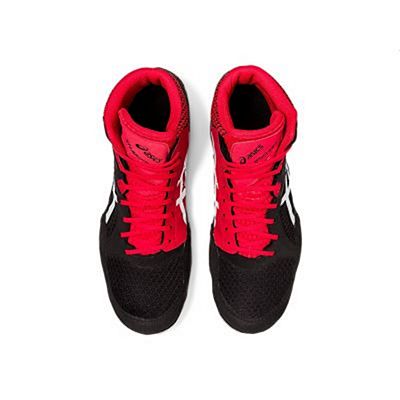 ASICS SNAPDOWN III Wrestling Shoes Negro-Rojo