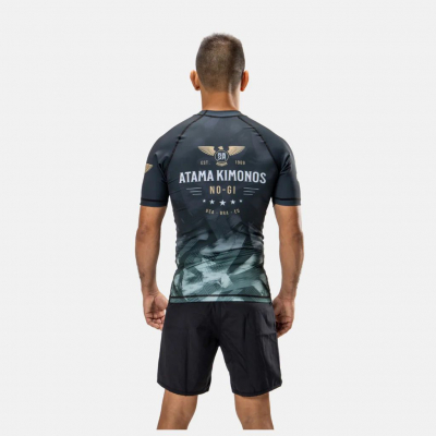 Atama Army Rashguards Fekete
