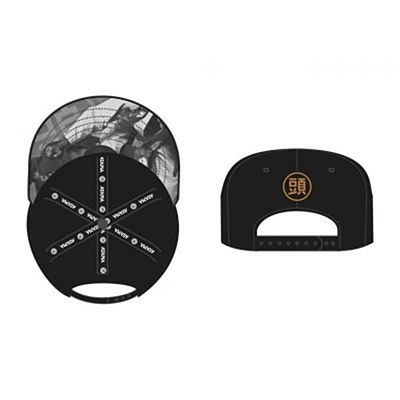 Atama Black Snapback Hat Preto