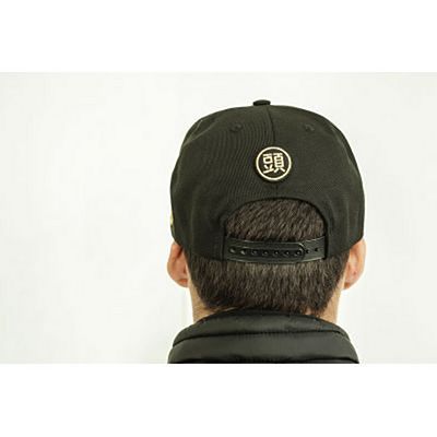 Atama Black Snapback Hat Noir