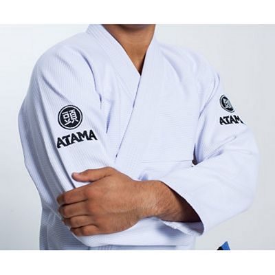 Atama Infinity Colab BJJ Kimono Fehèr-Fekete