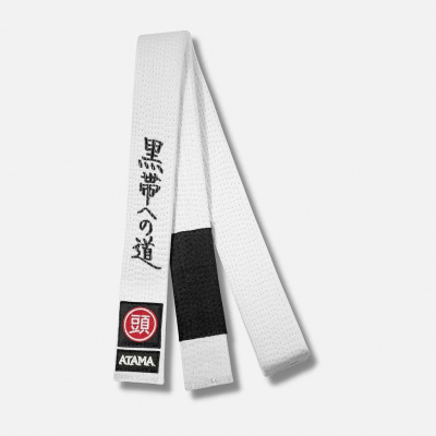 Atama Premium BJJ Belt Blanco