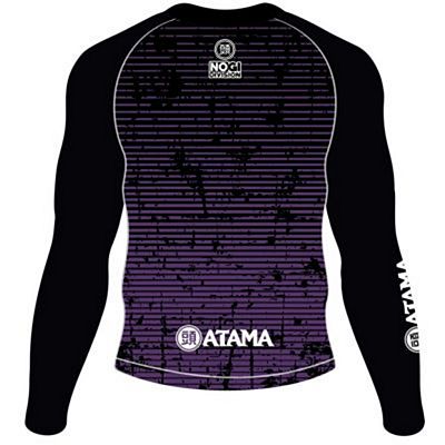 Atama Ranked LS Rashguard Negro-Morado