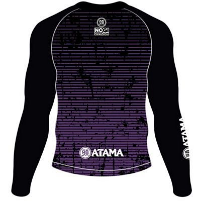 Atama Ranked LS Rashguard Preto-Roxo