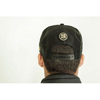 Atama Trucker Hat Blanc-Noir