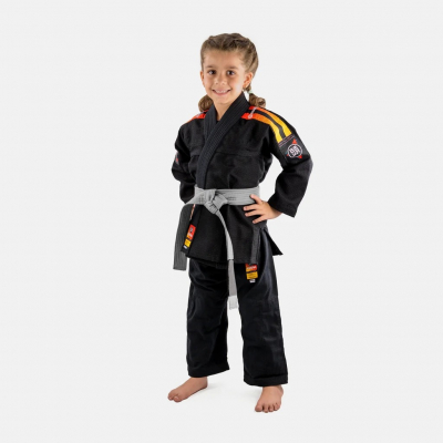 Atama Ultra Light Bjj Kids Gi Black