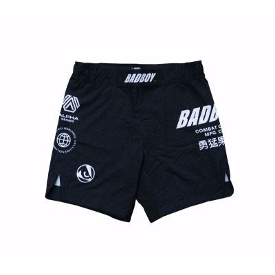 Bad Boy Alpha Noji Fight Shorts Fekete