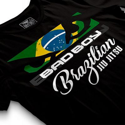 Bad Boy BJJ Artist Tee Black Negro