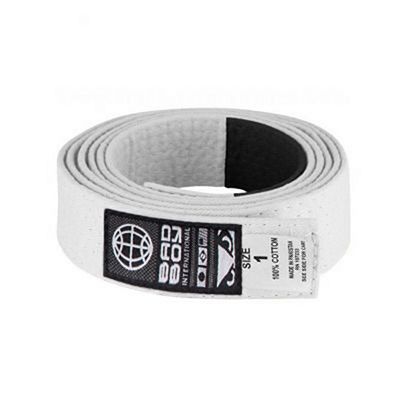 Bad Boy BJJ Belt Blanc