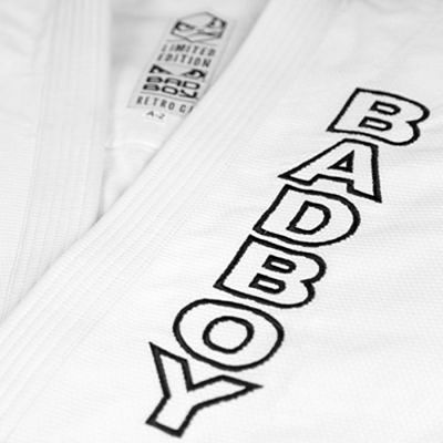 Bad Boy Limited Edition Retro BJJ Kimono White