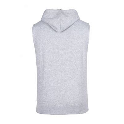 Bad Boy Core Sleeveless Hoodie Cinza