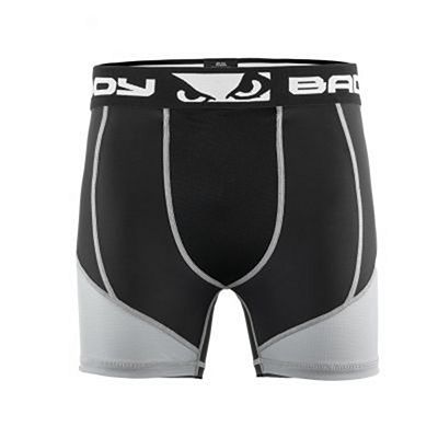 Bad Boy Full Guard Compression Short & Cup Schwarz