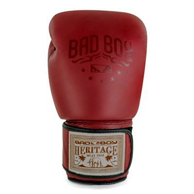 Bad Boy Heritage Thai Boxing Gloves Rojo